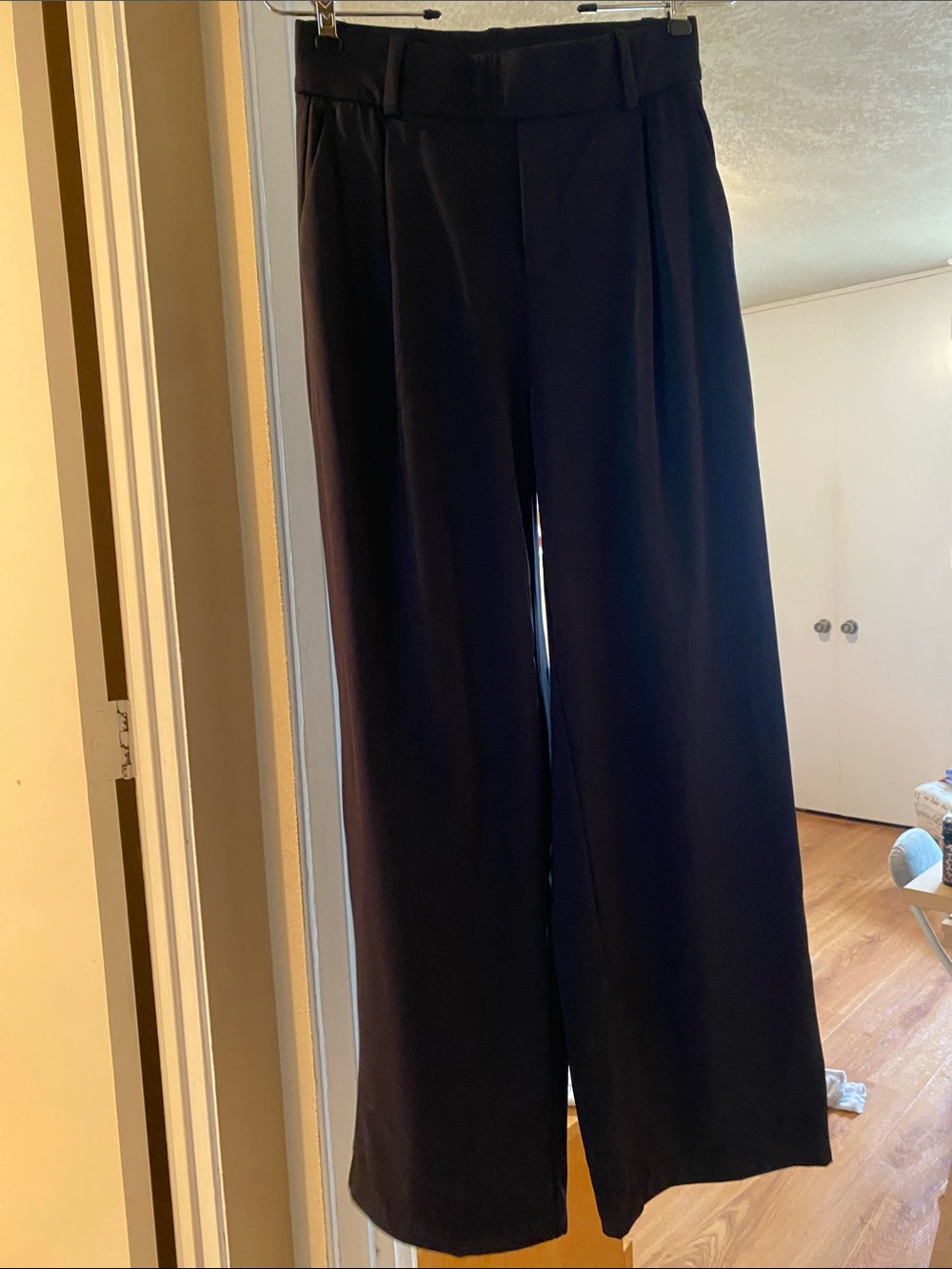 Avia Black Wide-Leg Women's Pants NWOT size XS